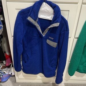 Patagonia Royal Blue Fleece Pullover